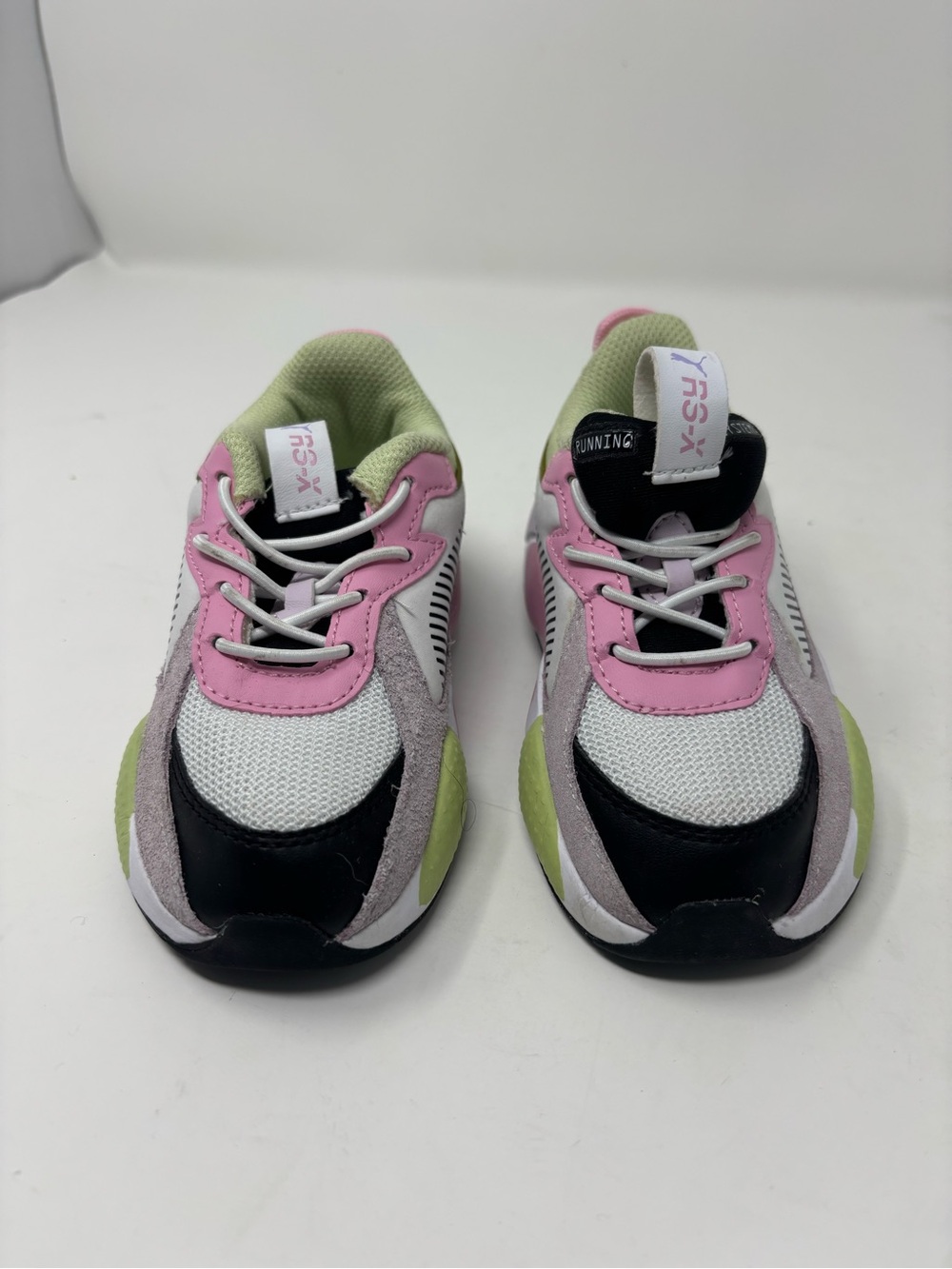 Toddler  Puma Running Sneakers - Pink, White & Green size 9